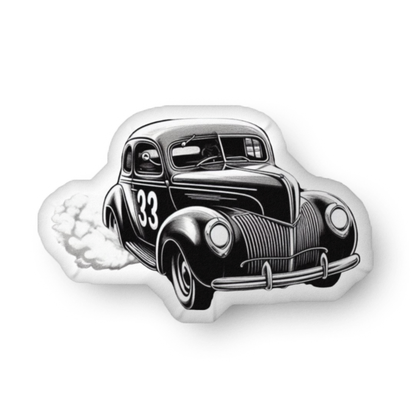 1939 Ford Stock Car Pillow