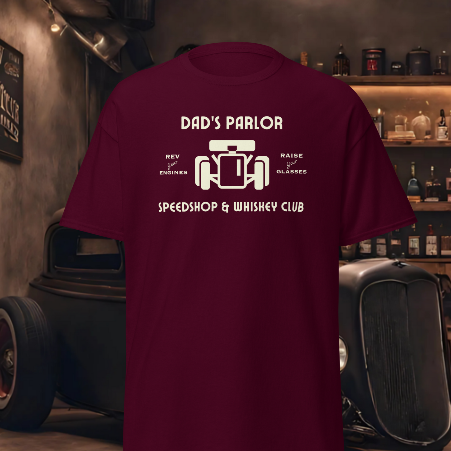 Speedshop & Whiskey Club Short Sleeve Classic T-Shirt