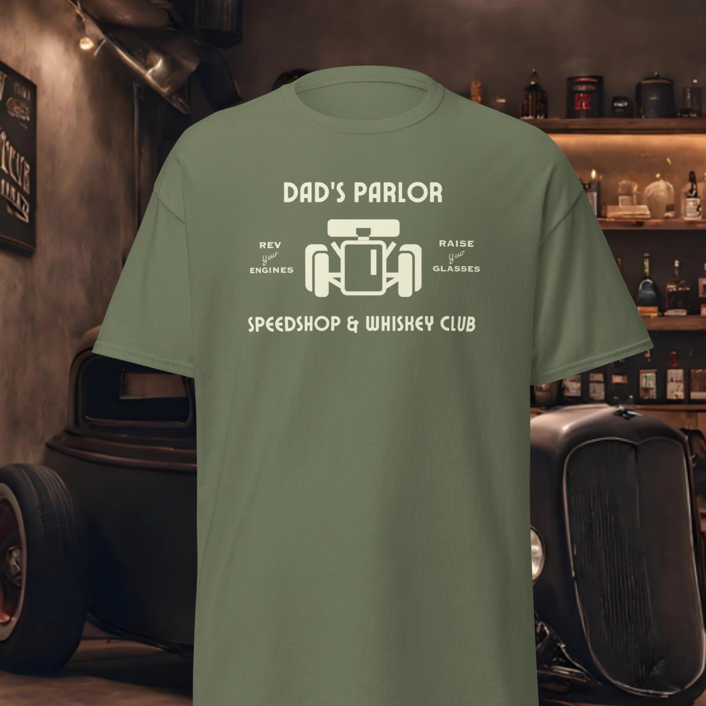 Speedshop & Whiskey Club Short Sleeve Classic T-Shirt